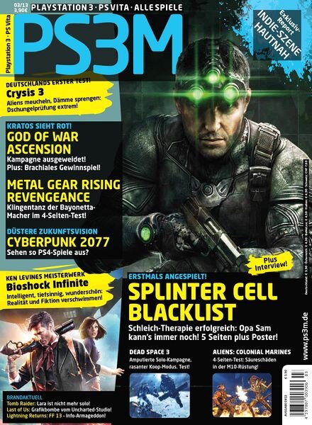 PS3M – Das Playstation Magazin – Marz 2013