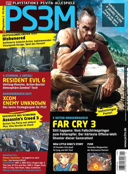 PS3M — Das Playstation Magazin — November 2012