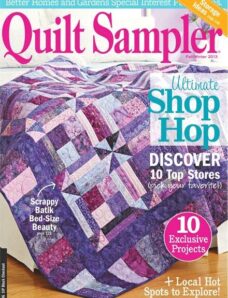 Quilt Sampler – Fall-Winter 2013