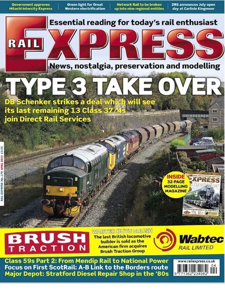 Rail Express — Issue 179, April 2011