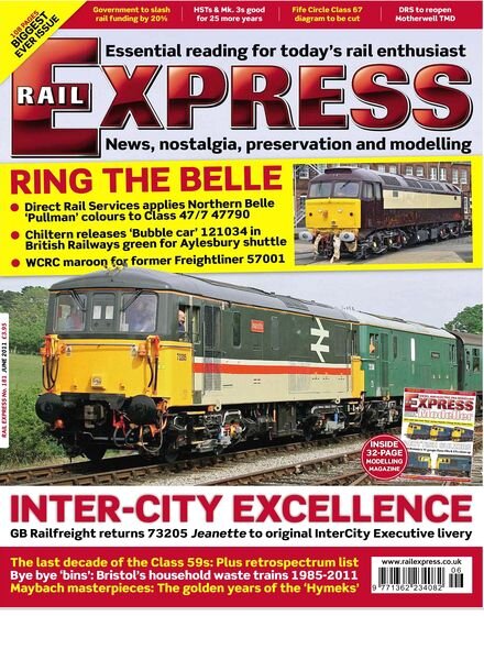 Rail Express — Issue 181, June 2011