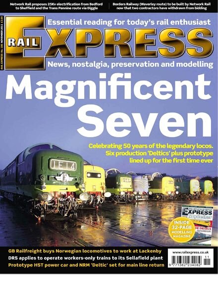 Rail Express — Issue 186, November 2011