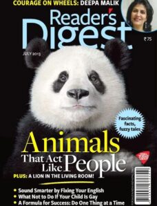 Reader’s Digest India – July 2013