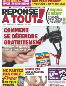Reponse a Tout! 260 – Fevrier 2012