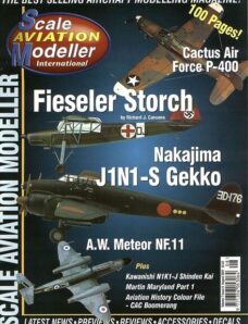 Scale Aviation Modeller International 2001-08