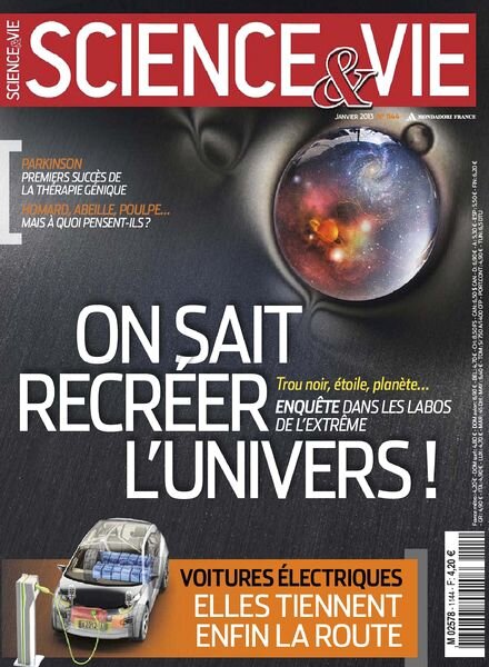 Science & Vie N 1144 – Janvier 2013