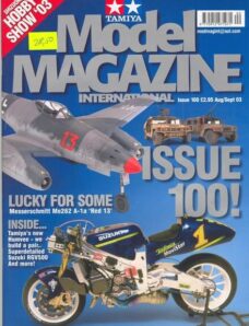 Tamiya Model Magazine International — Issue 100, 2003-08-09