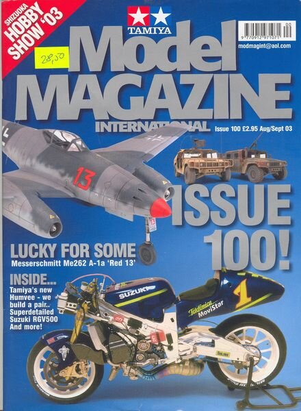 Tamiya Model Magazine International — Issue 100, 2003-08-09