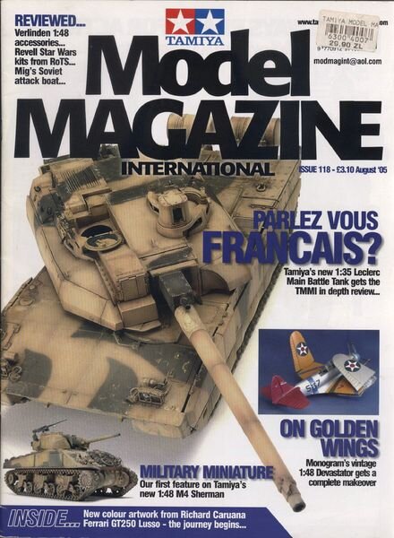 Tamiya Model Magazine International — Issue 118, August 2005