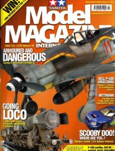 Tamiya Model Magazine International — Issue 124, BR-52,Fw 190A-3,P-400 Airacobra,Wittman,german Unif
