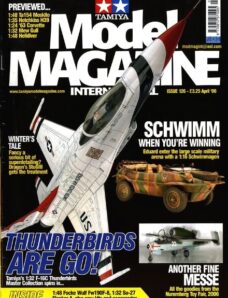Tamiya Model Magazine International — Issue 126, Stug IIIB,F-16 Thunderbirds,Fw 190A-8,Schwimmwagen.