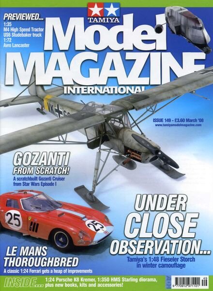 Tamiya Model Magazine International — Issue 149, 2008-03