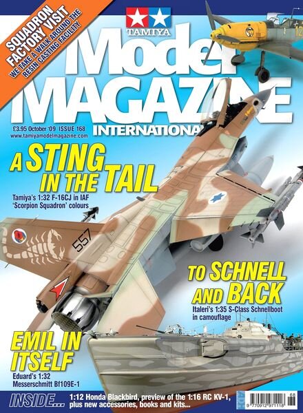 Tamiya Model Magazine International — Issue 168, October 2009