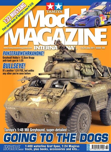 Tamiya Model Magazine International — Issue 189, July 2011