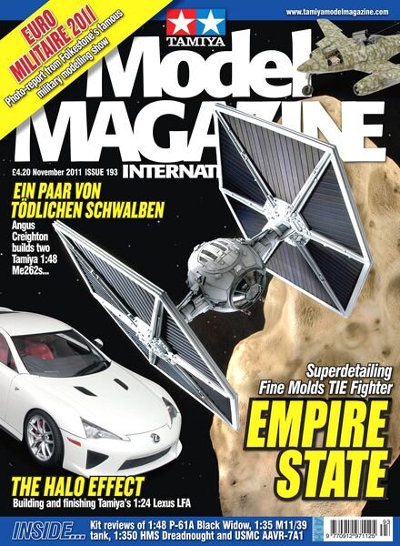 Tamiya Model Magazine International — Issue 193, November 2011