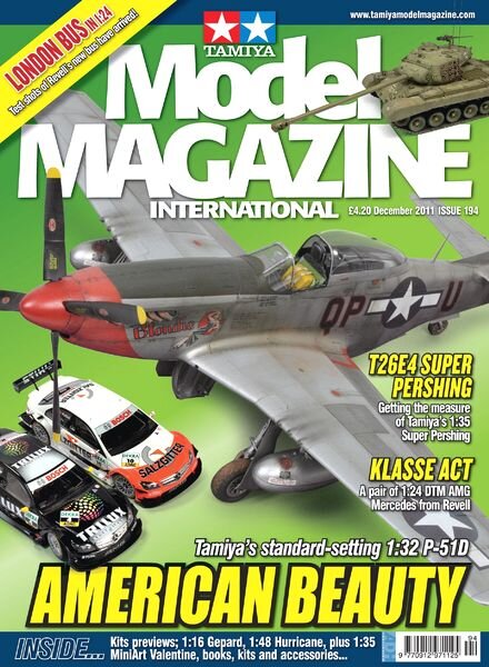 Tamiya Model Magazine International — Issue 194, December 2011