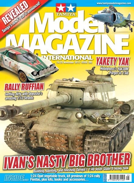 Tamiya Model Magazine International — Issue 205, November 2012