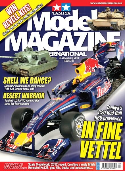 Tamiya Model Magazine International — Issue 207, January 2013