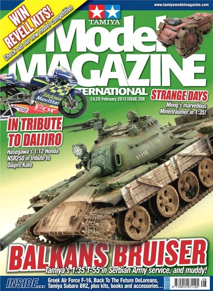 Tamiya Model Magazine International — Issue 208, February 2013