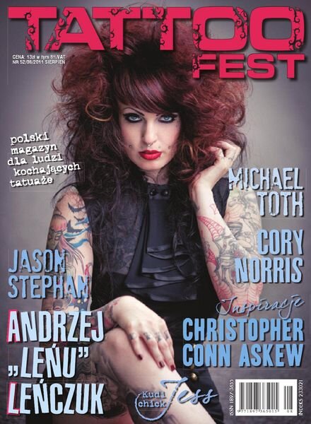 Tattoofest Magazine – Issue 52, August 2011
