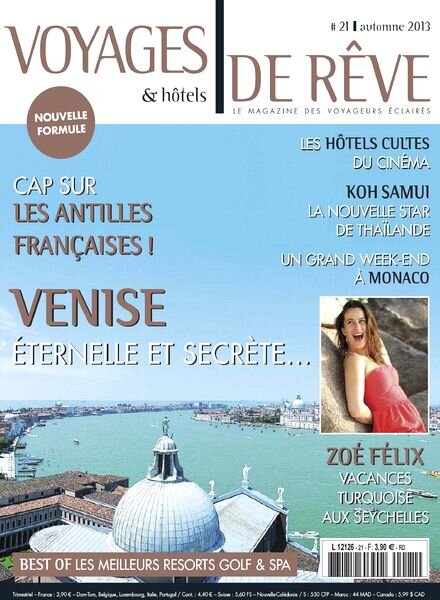 Voyages et Hotels de Reve 21 – Automne 2013