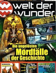 Welt der Wunder Magazin – August 2013