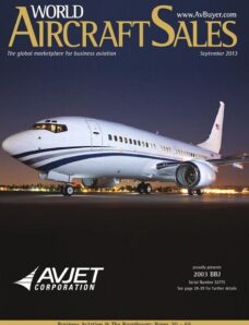 World Aircraft Sales — September 2013