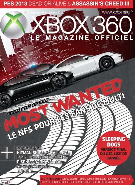 XBox 360 Le Magazine Officiel 83 – Septembre 2012