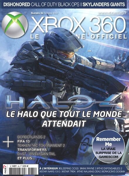 XBox 360 Le Magazine Officiel 84 – Octobre 2012