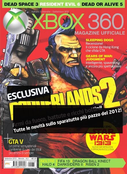 Xbox 360 Magazine Ufficiale N 3 — Settembre 2012