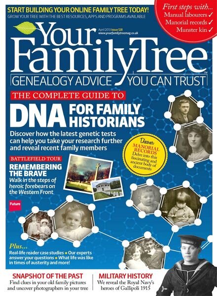 Your Family Tree – April 2013