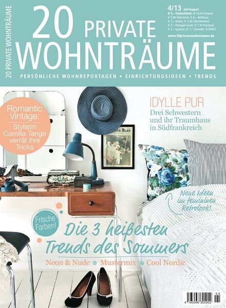 20 Private Wohntraume Magazin – N 04, 2013