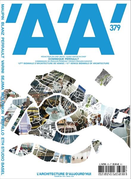 AA L’architecture d’aujourd’hui Magazine Issue 379