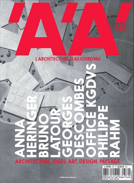AA L’architecture d’aujourd’hui Magazine Issue 381