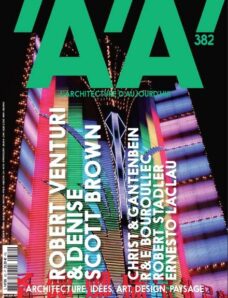 AA L’architecture d’aujourd’hui Magazine Issue 382