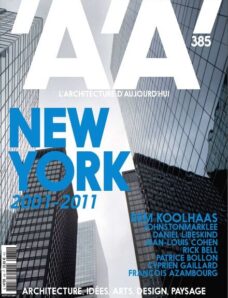 AA L’architecture d’aujourd’hui Magazine Issue 385