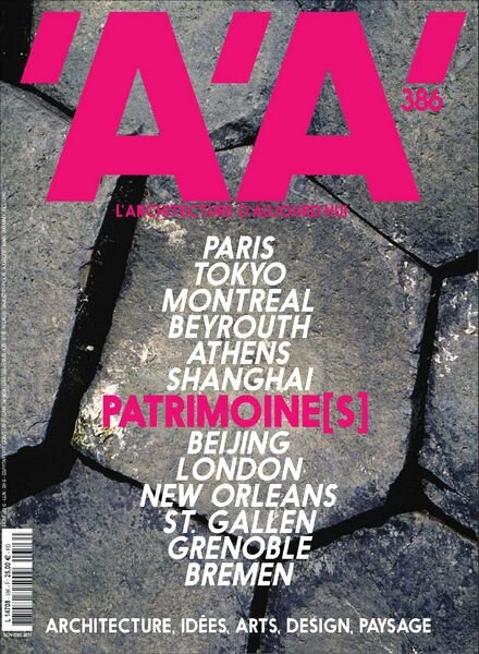 AA L’architecture d’aujourd’hui Magazine Issue 386