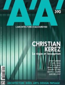 AA L’architecture d’aujourd’hui Magazine — Issue 390, July-August 2012