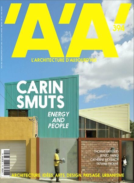 AA L’architecture d’aujourd’hui Magazine — March-April 2013