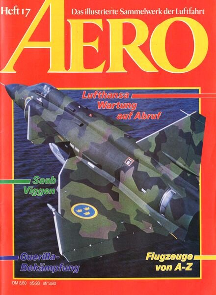 Aero Das Illustrierte Sammelwerk der Luftfahrt N17