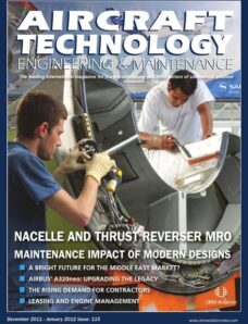 Aircraft Technology Engineering & Maintenance – December 2011-January 2012