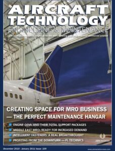 Aircraft Technology Engineering and Maintenance – December 2010 – January 2011