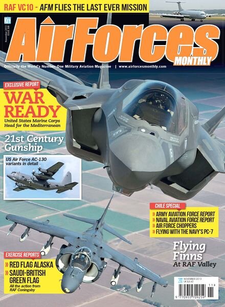 AirForces Monthly Magazine — November 2013