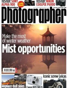 Amateur Photographer – 15 November 2008