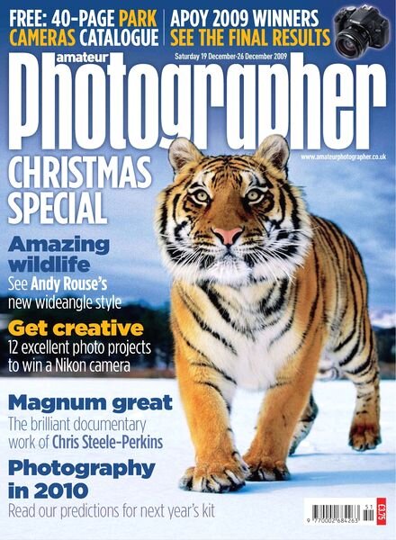Amateur Photographer – 19-26 December 2009