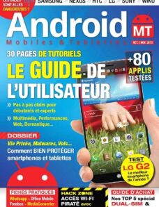 Android Mobiles & Tablettes N 21 – Octobre-Novembre 2013