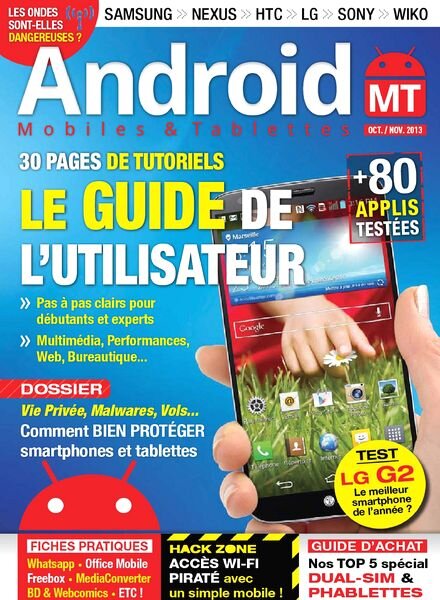 Android Mobiles & Tablettes N 21 – Octobre-Novembre 2013