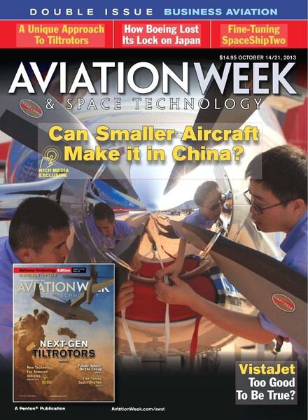 Aviation Week & Space Technology – 14-21 October 2013