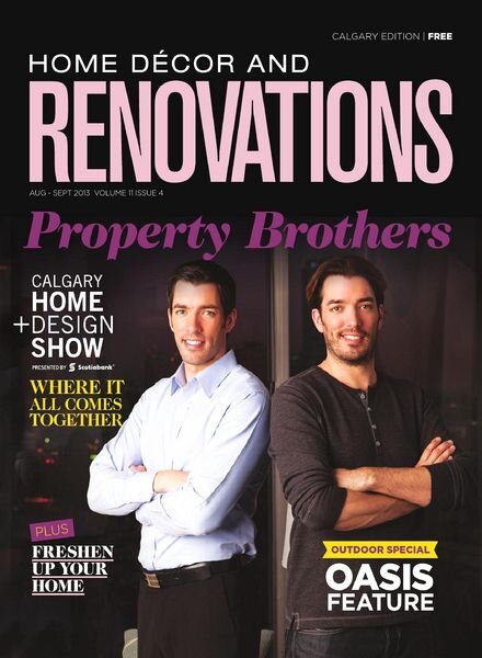 Calgary Home Decor and Renovations – August-September 2013