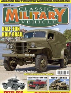 Classic Military Vehicle – Issue 129, February 2012